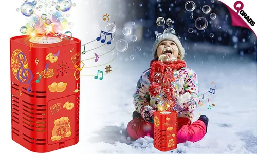 Fireworks Bubble Machine!